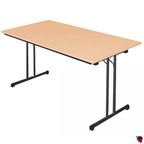 Klapptisch Buche 1200 x 800 mm - Gestell schwarz - Lieferzeit ca. 3-4 Wochen !  