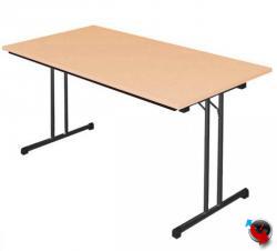 Klapptisch Buche 1200 x 800 mm - Gestell schwarz - Lieferzeit ca. 3-4 Wochen !  