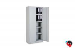 Stahlschrank, Stahl Aktenschrank 5 OH  - 92 x 42 x 195 cm - lichtgrau - 5 Ordnerhöhen -  sofort lieferbar - Preishammer - Topseller !!!