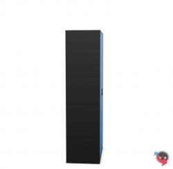 Stahlschrank - Stahl Aktenschrank 5 OH  - Werkzeugschrank - 92 x 50 x 195 cm -extra tief 50 cm - Design in schwarz -blau - sofort lieferbar für Ihre Werkstatt - Preishammer !!!