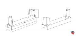 Feuerwehrschrank Serie Budget - zum selber konfigurieren- Wertfach und Garderobentüre, sowie Füsse optional möglich - Helmhalter - Mass: 41,5 breit x 50 tief  x 180 cm hoch - sofort lieferbar ! Topseller- Preisstar ! 